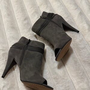 Vince Camuto Dark Gray Heeled Boots